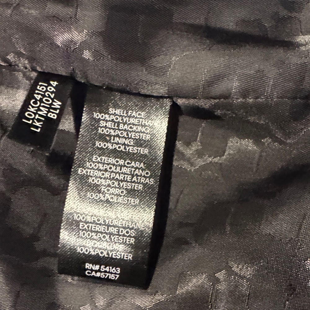 Karl Lagerfeld Black Jacket with White Accents - Picture 11 of 12